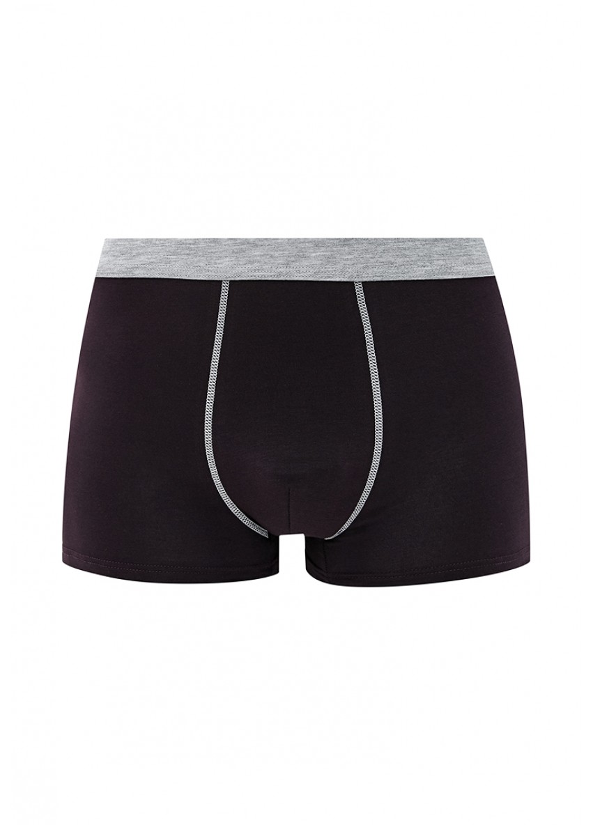 Мужские трусы AO Underwear на белой резинке Фиолетовый